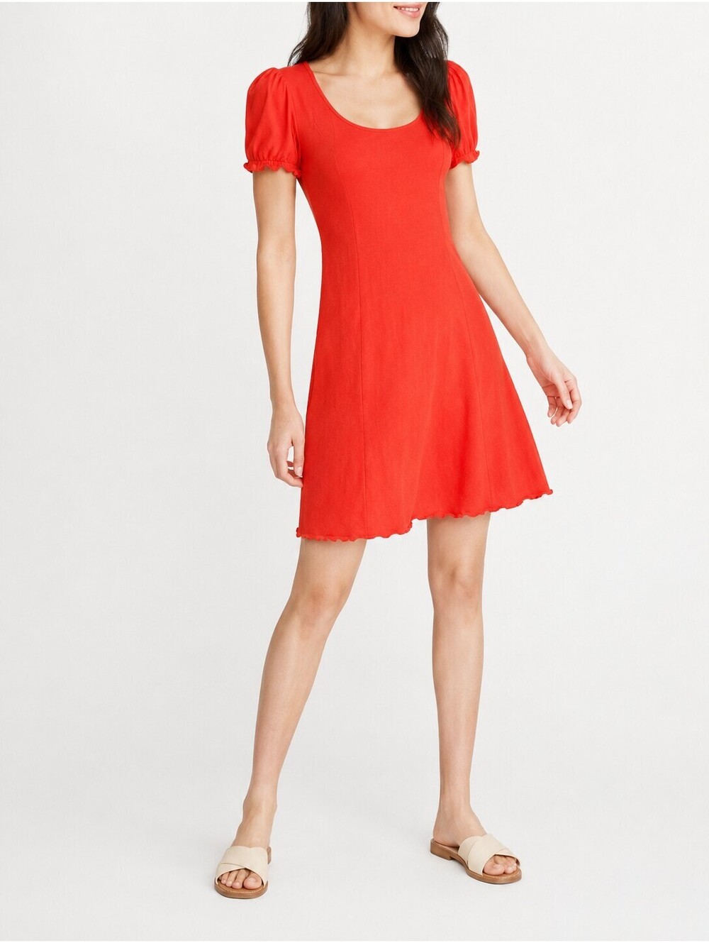 Old Navy | S | Rust Orange Short Sleeve Dress